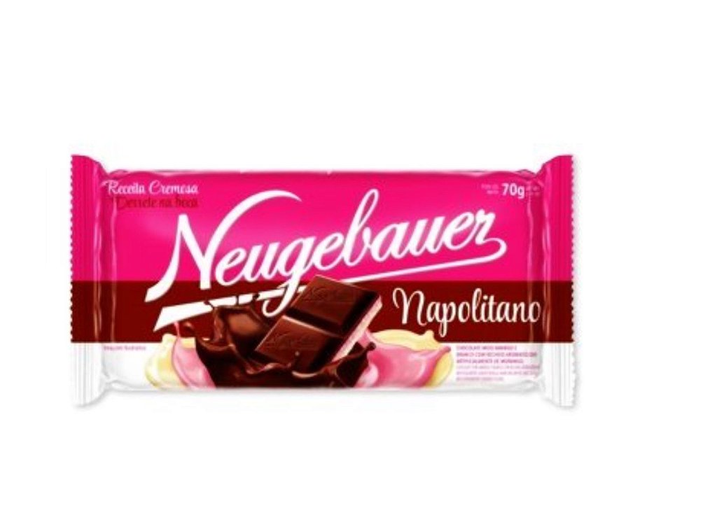 tablet chocolate Napolitano 70g -Neugebauer - Mercadoce - Doces