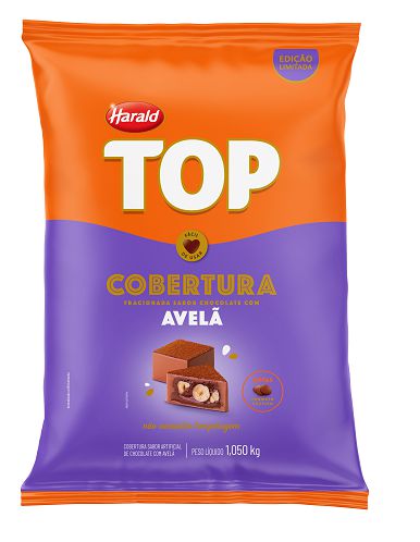 Top Cobertura Avelã 1,050 kg - Harald  Acesse Mercadoce - Mercadoce - Doces,  Confeitaria e Embalagem