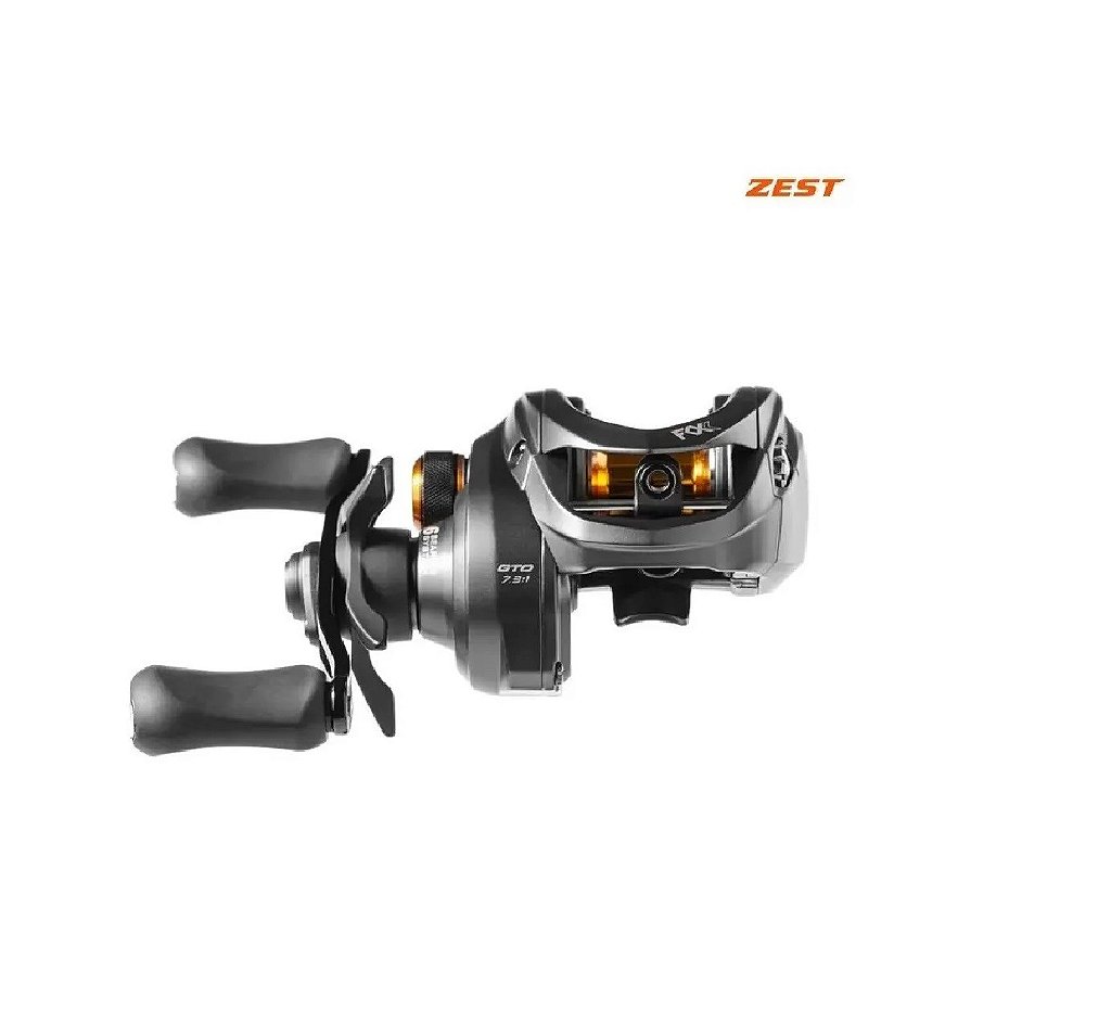 Carretilha Marine Sports FOX ZEST 7000 SHIL – esquerda – Gray Fish