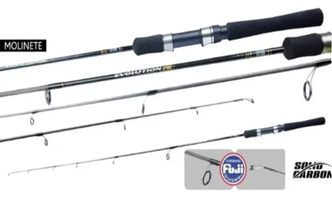 Vara Pesca Molinete Carbono Evolution S561MH 1,68m 15-30Lb Inteira