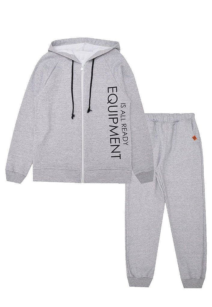 lounge fleece moletom com capuz