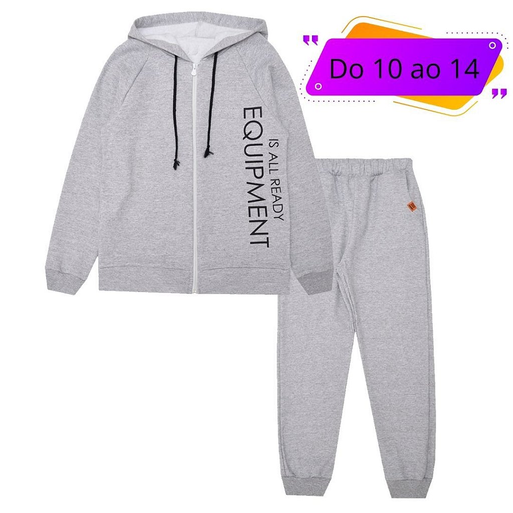 moletom com capuz loungewear set