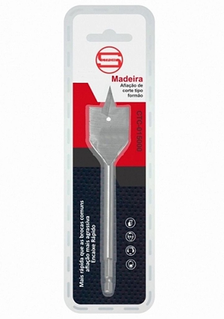 ⭐️chata⭐️ BROCA CHATA 13/16 20MM - VT Ferragens - Tudo que o Marceneiro Precisa.