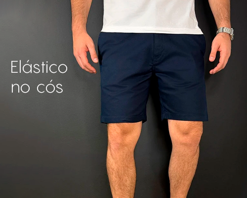 Caimento da Bermuda Sarja Premium Vidic
