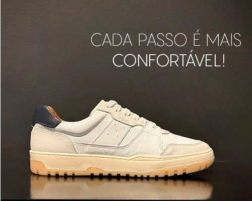 Homem usando o Tênis Sneaker Soho em ambiente urbano