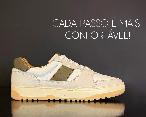 Homem usando o Tênis Sneaker Soho em ambiente urbano