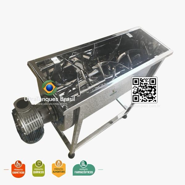 Ribbon Blender em Aço Inox