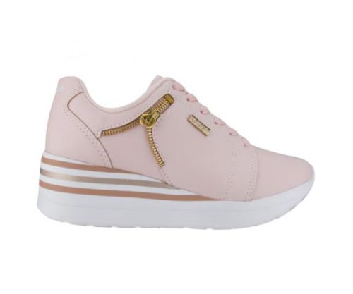 tênis kolosh sneaker anabela zíper lateral