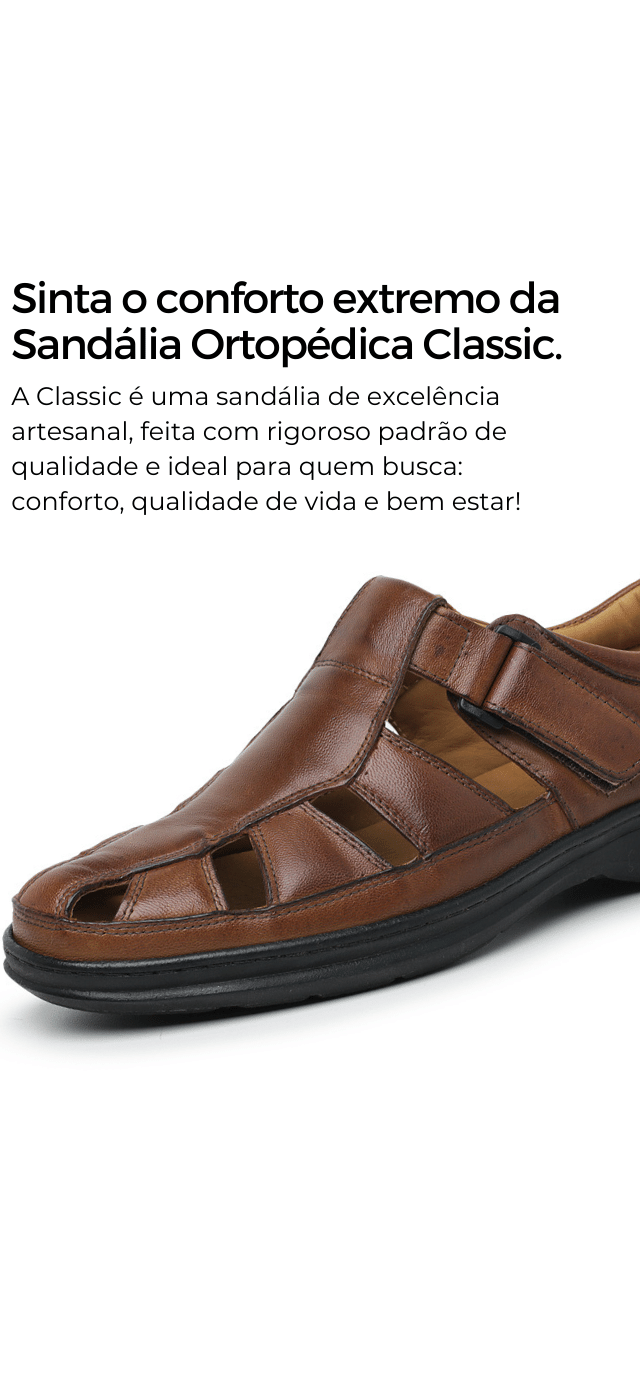 Sandália Masculina - Compre Agora - Comfort Shoes