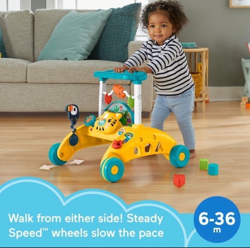 Fisher-Price Brinquedo de bebê Andador Primeiros Passos - Alugue Toys