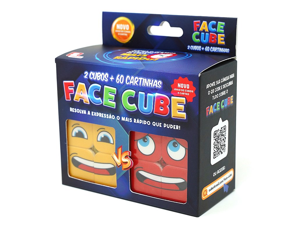 Jogo Face Cube - 1 Cubo Mágico 2x2x2 personalizado EXTRA