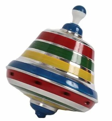 Pião Sonoro P Brinquedo Tradicional Brinquedos Bambalalão Brinquedos  Educativos