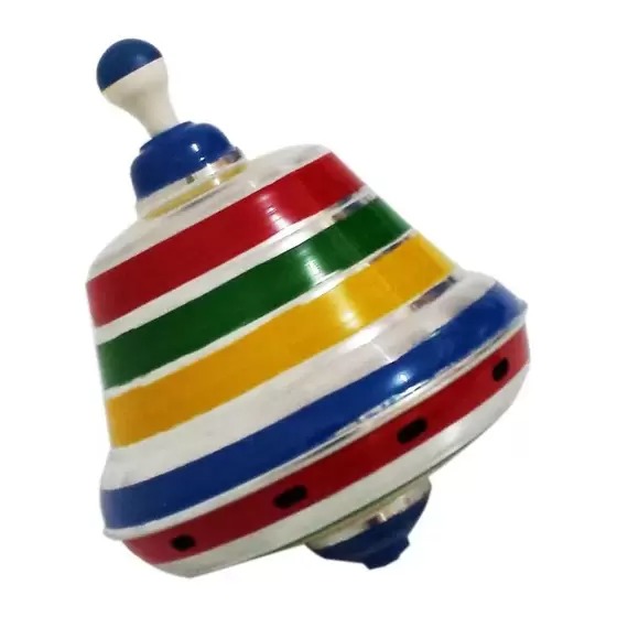 Pião Sonoro G Brinquedo Tradicional Brinquedos Bambalalão