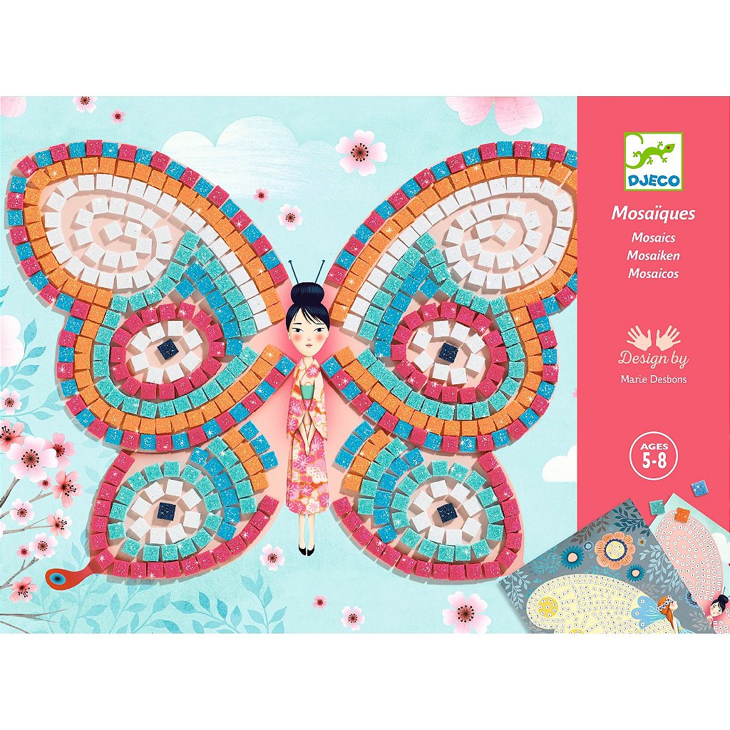 Mosaicos Borboletas Djeco - Lalalume