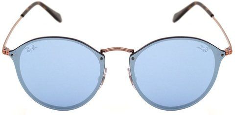 Óculos de Sol Blaze Round azul degradê - Óticas Luxo