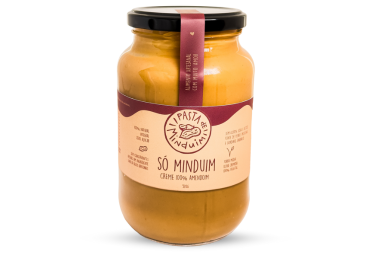 SÓ MINDUIM - Creme 100% Amendoim 570g - Pasta de Minduim