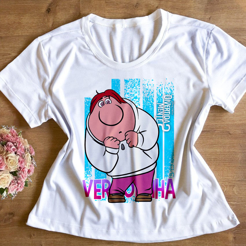 T Shirt Vergonha Divertidamente Linda Estampa 