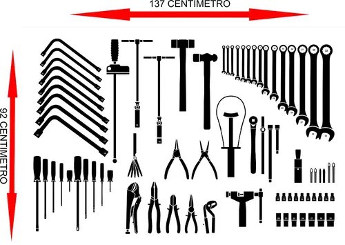 Painel Completo C/ Ferramentas Convencionais - Moto - Galmar