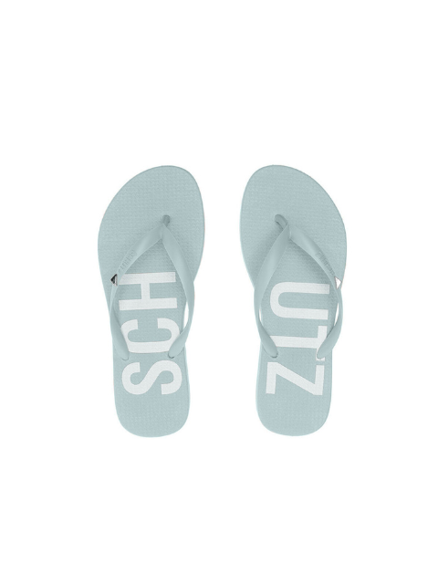 Schutz Chinelo Flip Flop Blue S2063200020057 Transwear