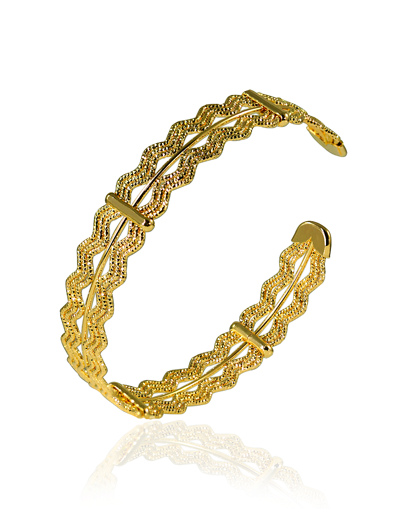 Pulseira Bracelete Helia Ouro