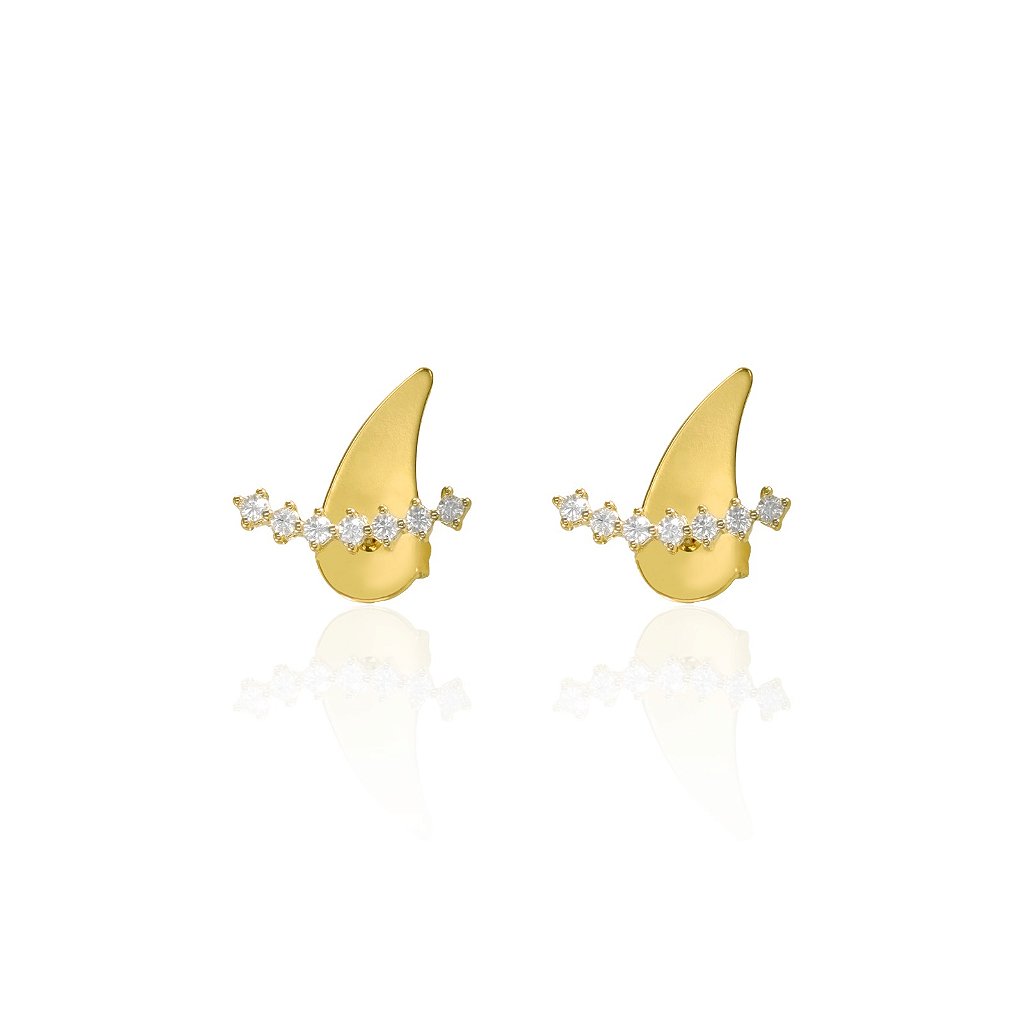 Brinco Lumi EarCuff Zircônias