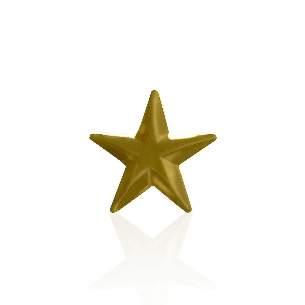 Brincos Vega - Estrela Ouro
