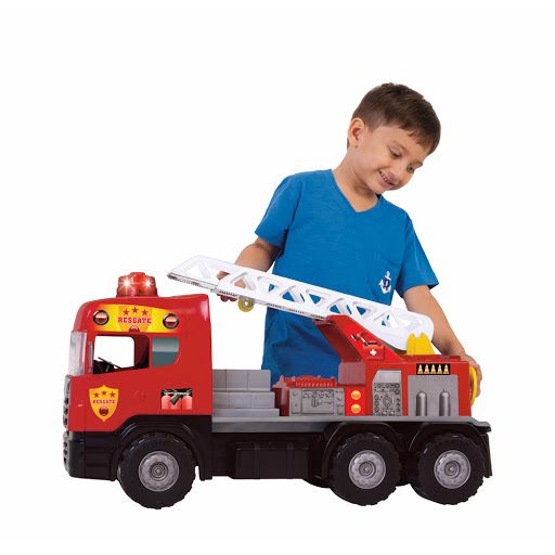 Brinquedo Magic Toys Caminhão Super Caçamba - Vermelho 5050