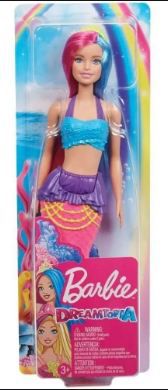 Barbie Fan Barbie Sereia - GJK07 - MATTEL –