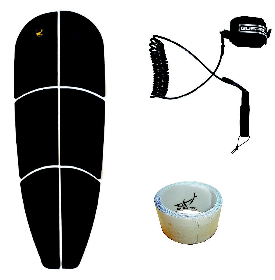 Deck Stand Up + Leash Espiral Sup + Protetor De Borda