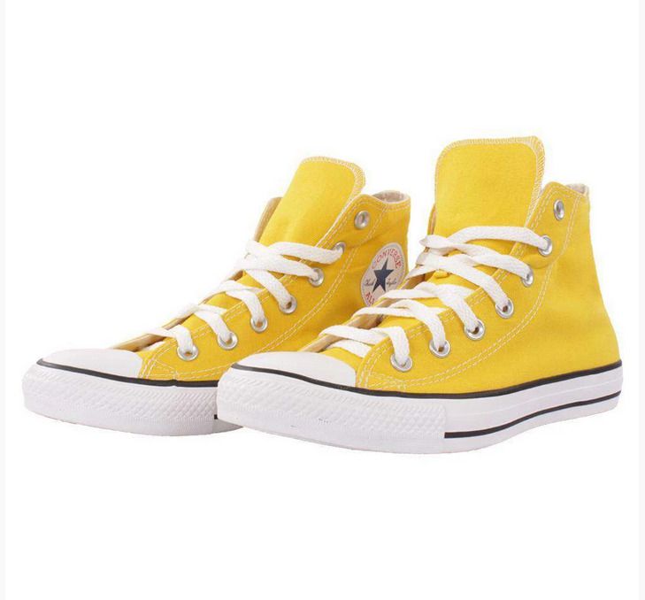 all star bota amarelo