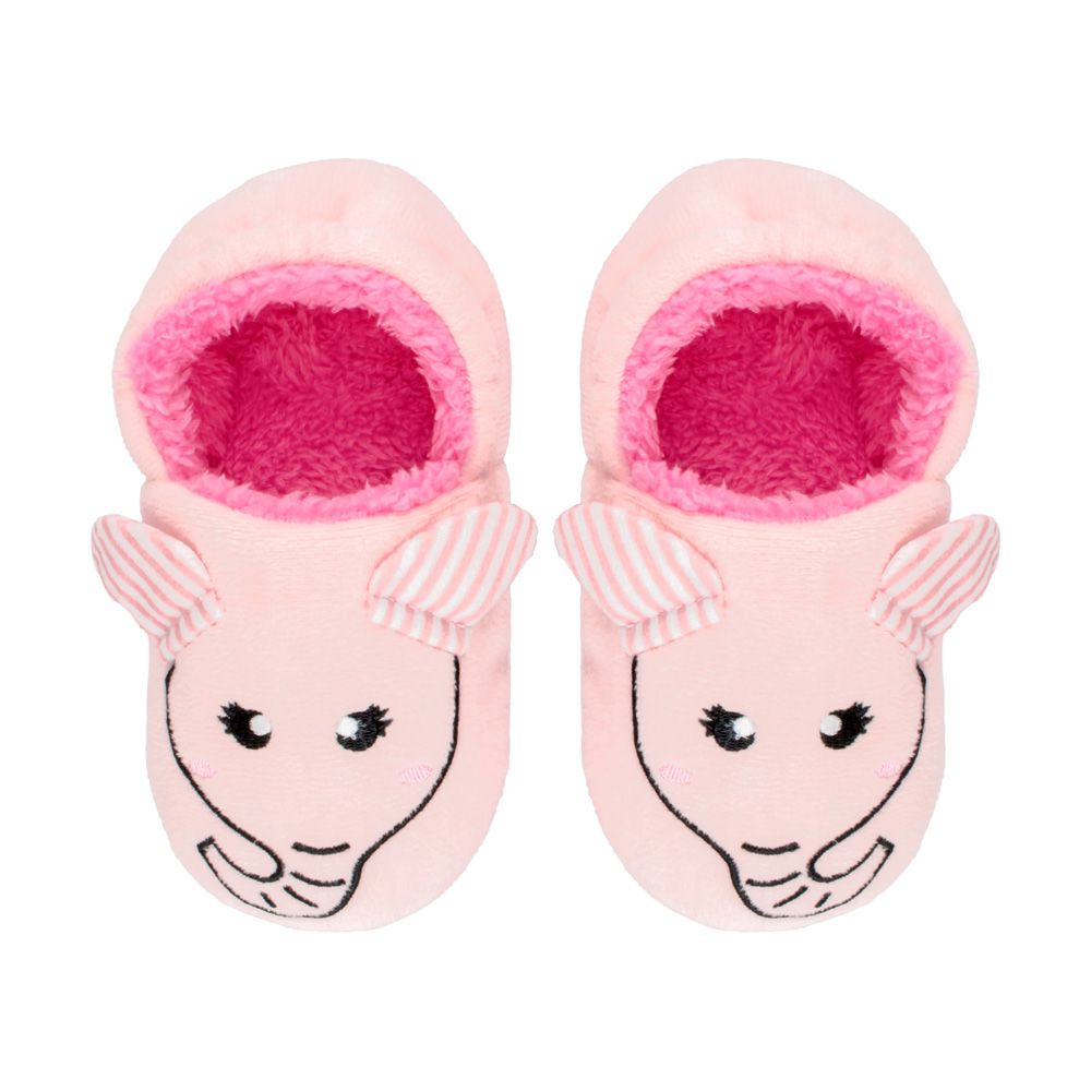 Pantufa Infantil Elefante Rosa - Pimpolho - Nessa Baby - Produtos nacionais  e importados para o cuidado e bem-estar dos bebês