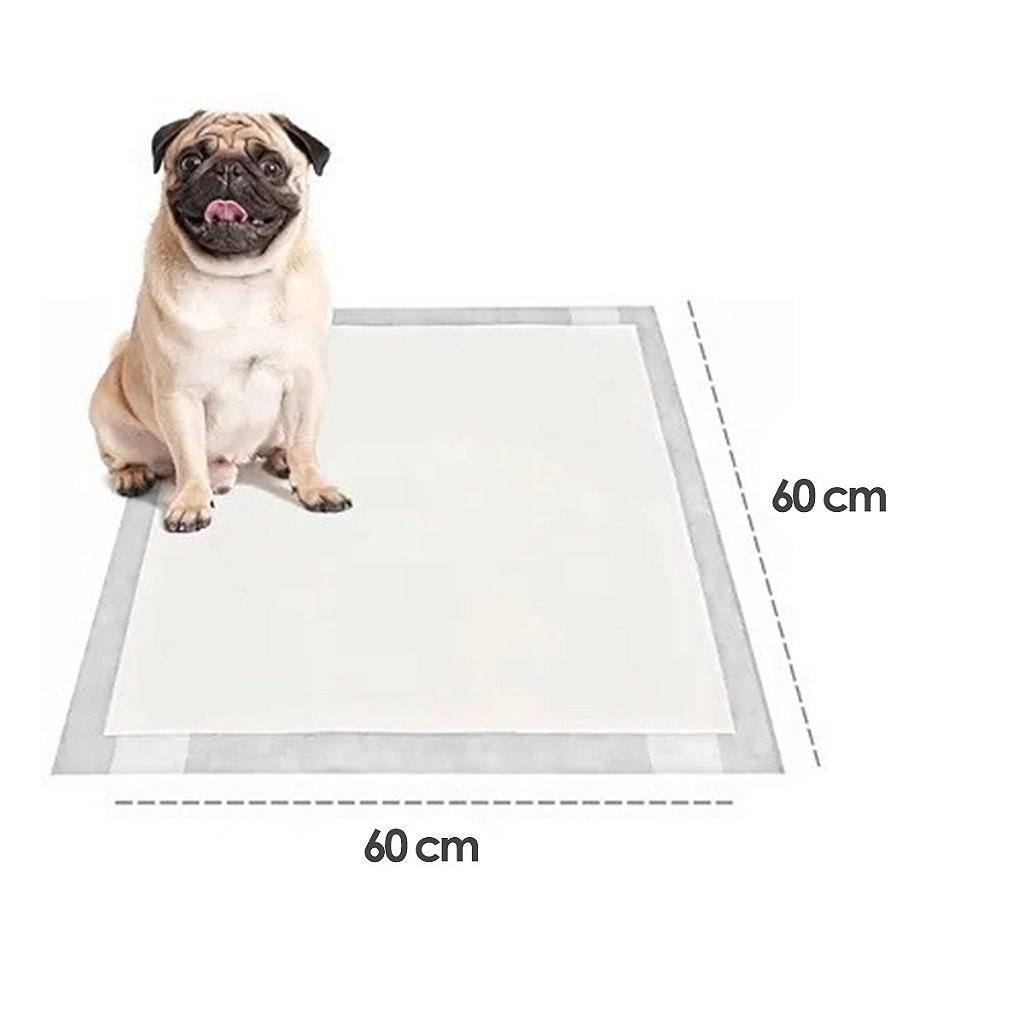 Tapete Higiênico Cães 60 por 60 cm com 30 unidades slim Club pet - Agropet  I TavaresAgropet