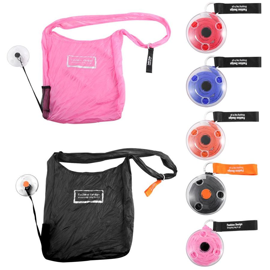 Bolsa Sacola Eco De Compra Retratil Dobravel Rolo — imagem 3