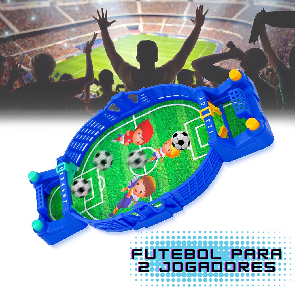 Mini Jogo Futebol De Mesa Portátil Brinquedo Infantil Arena