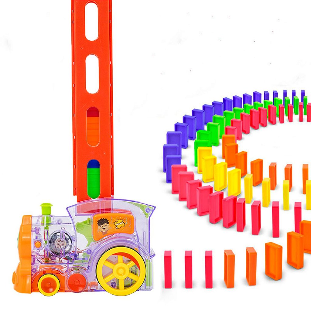 Trem Set Clássico A Pilhas Com Som Brinquedo Infantil