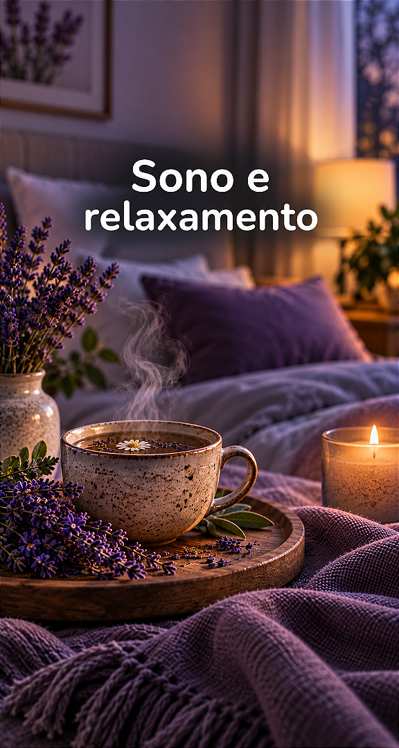 Suplementos para sono e relaxamento