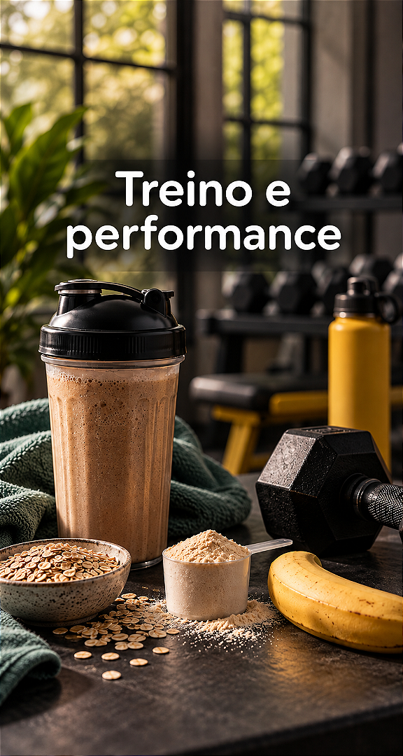 Suplementos para treino e performance