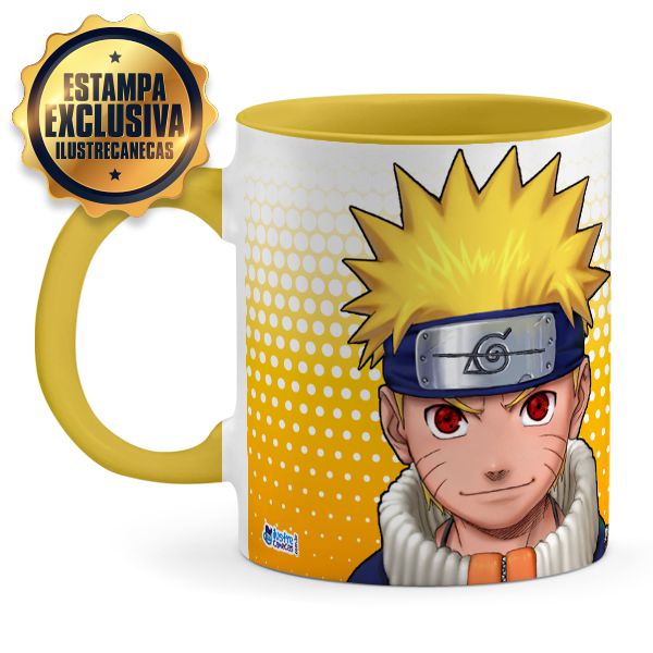 Caneca 3D Naruto Sorrindo - Tio Gêra