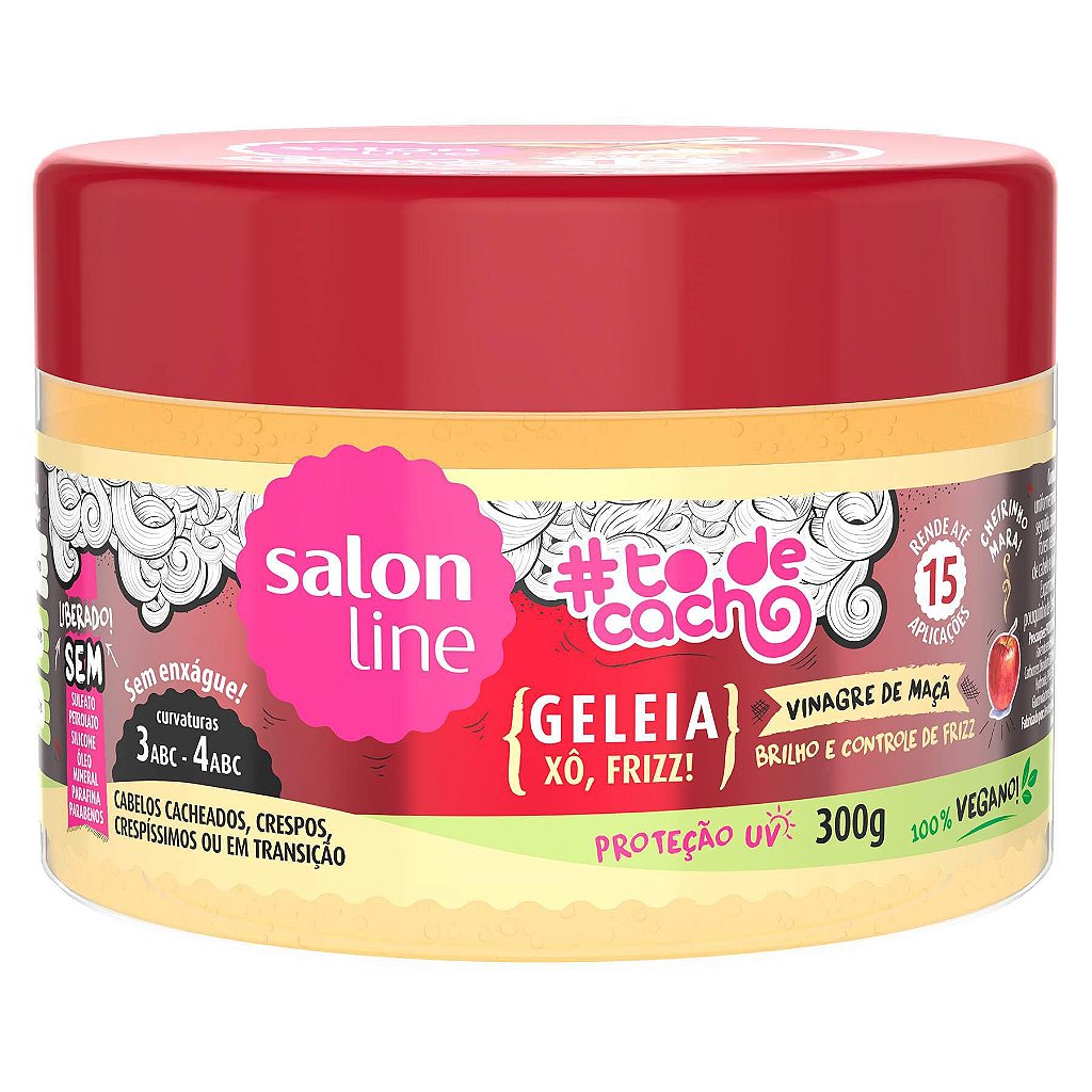 Geleia Vinagre De Maca Salon Line Niale Cosmeticos E Acessorios Anti Frizz