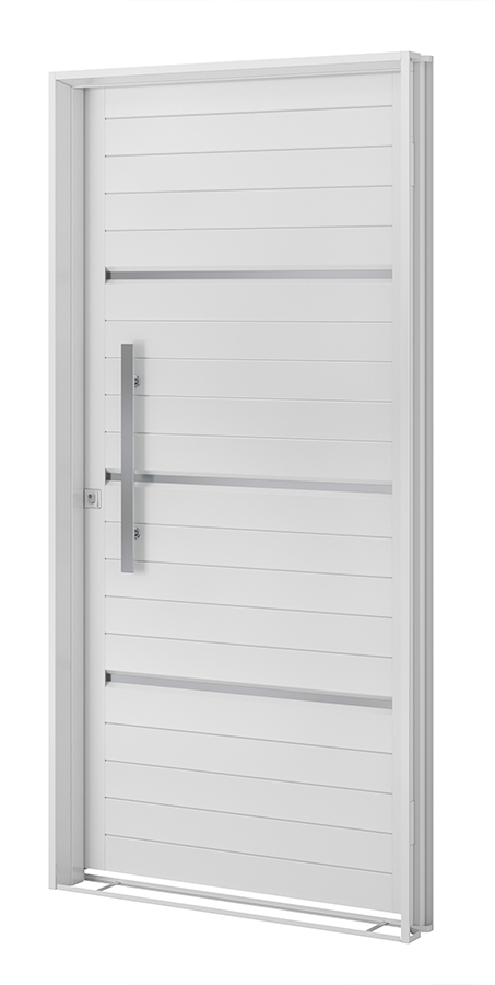 PORTA LAMBRI AÇO C/FRISO 215X95X12 BRANCA C/PUX 60CM - Mariani