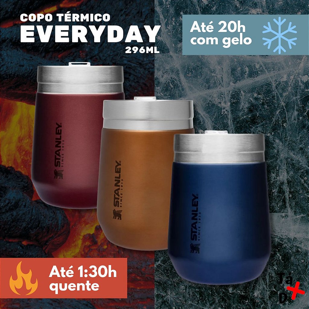 Vaso térmico Stanley Go Everyday color nightfall 296mL