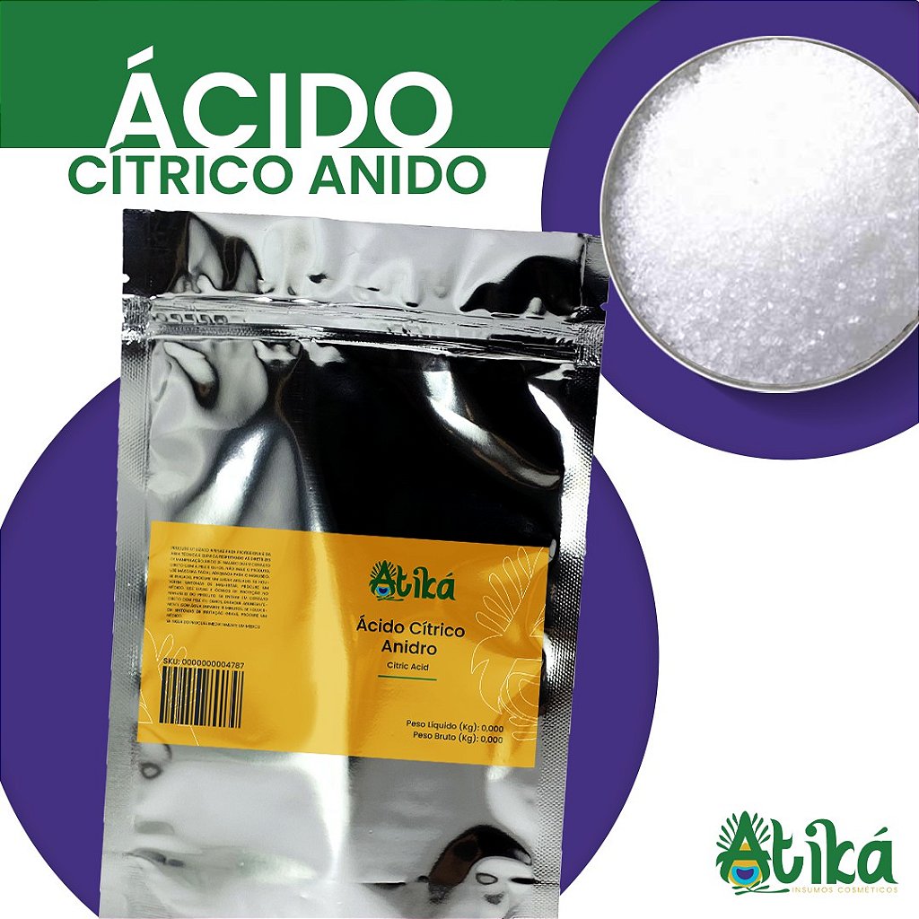 ACIDO CITRICO ANIDRO 1000G