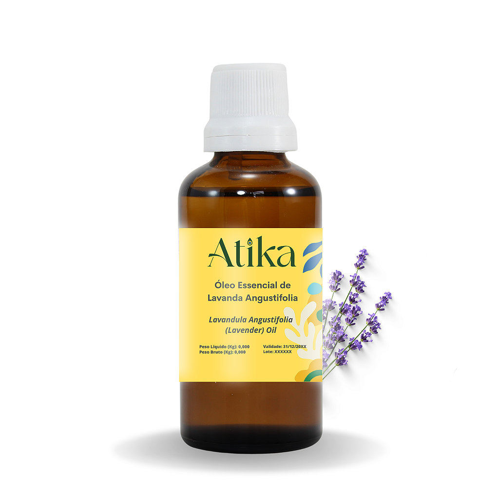 Óleo Essencial de Lavanda Angustifolia - Aroma Floral Calmante