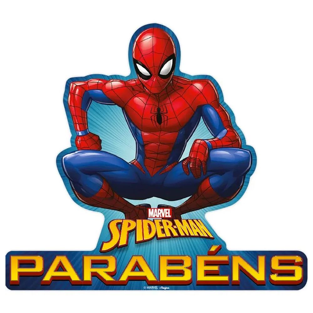 Topo de bolo homem aranha - Marlen personalizados