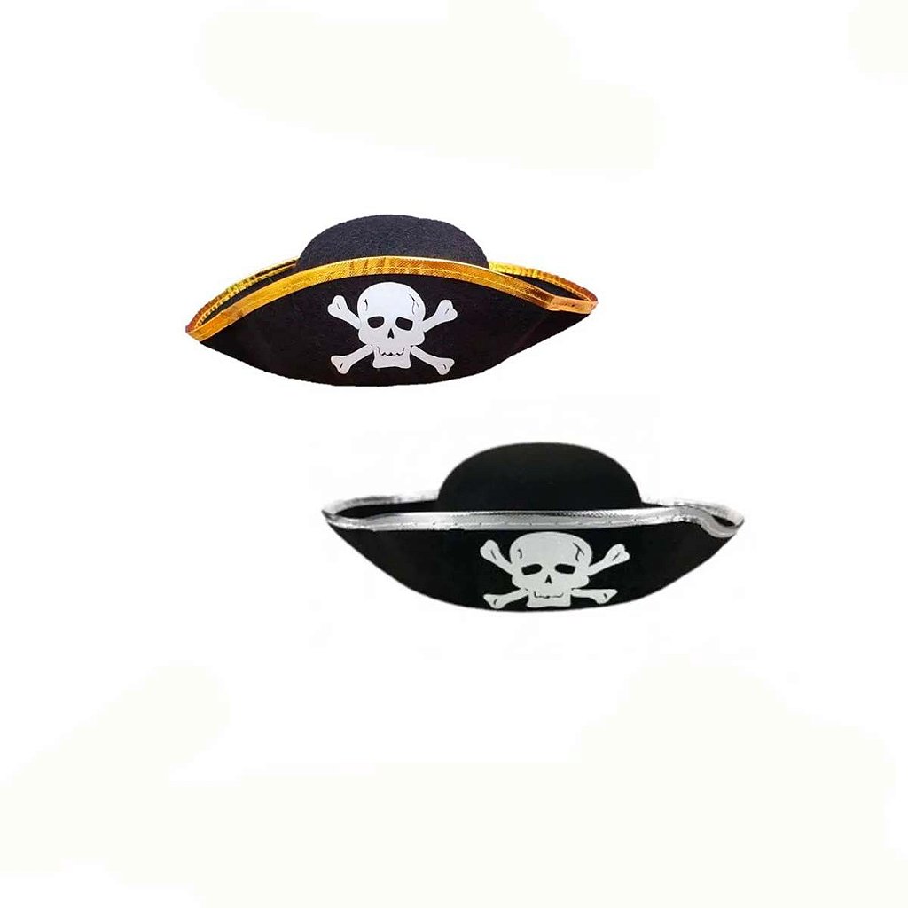 Fantasia de Pirata Infantil com Camisa e Chapéu