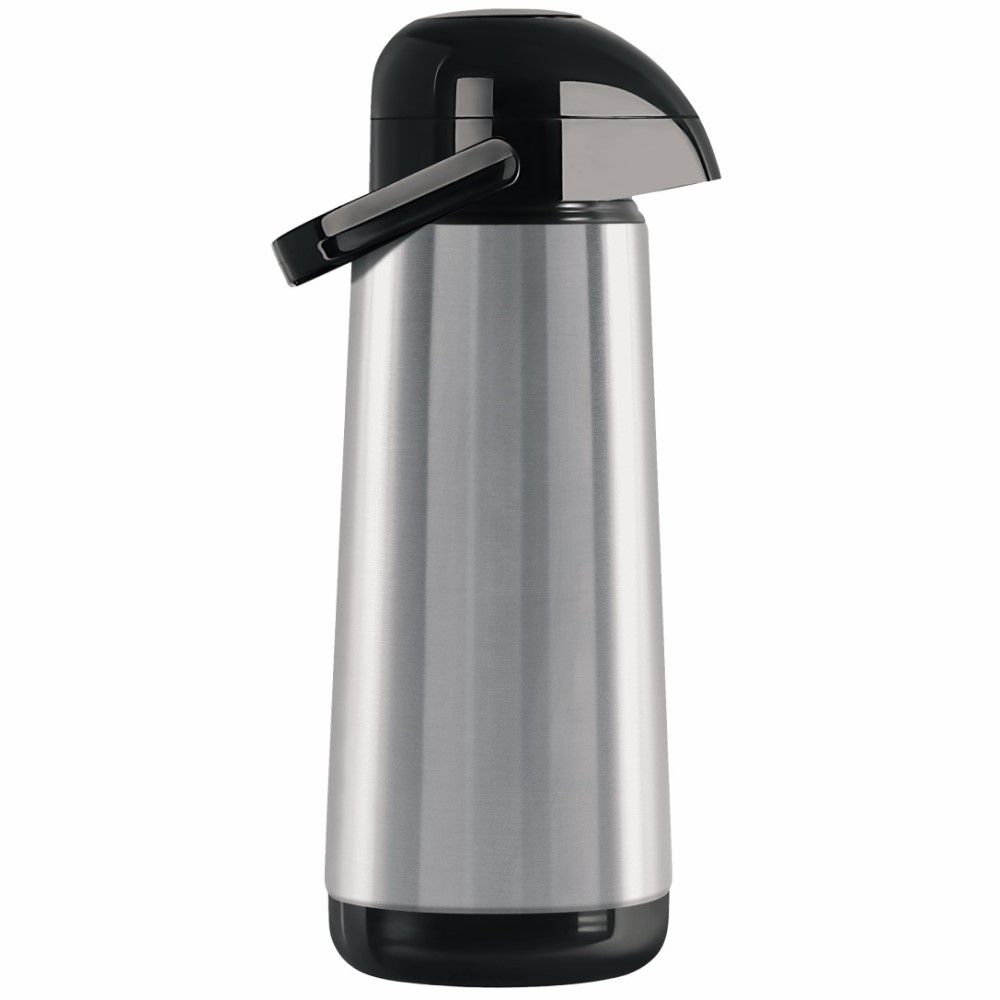 Garrafa Térmica Inox Termolar 1L Bomba de Pressão Água Café - RSA-eCommerce  - eletrônicos segurança bebidas beleza conforto utilidades domesticas