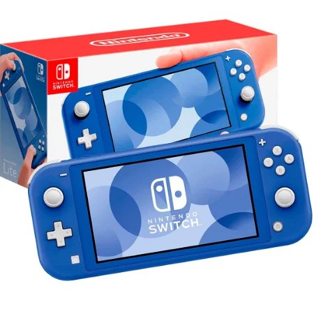 Nintendo Switch Lite Azul Semi Novo - MKGAMES - Sua Melhor