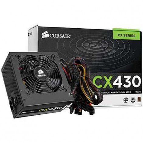 Alimentation PC Corsair CX 430W - Modulaire - ATX - Occasion Mais Fonctionnelle