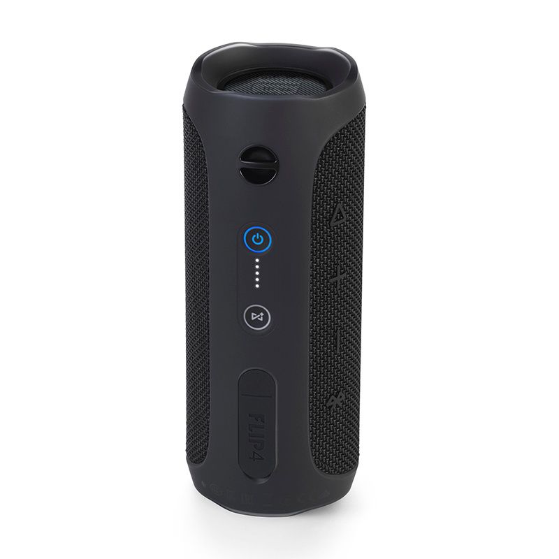 スピーカー JBL FLIP4 BLACK Caixa de Som Bluetooth JBL Flip 4 Preto - JD Informática MS - A