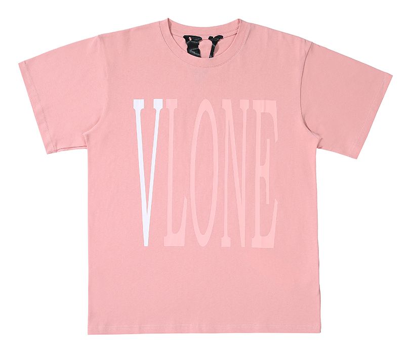 Camiseta VLONE Pink Common Logo 2815 Boutique ZeroUm Conceito Hype de A Z